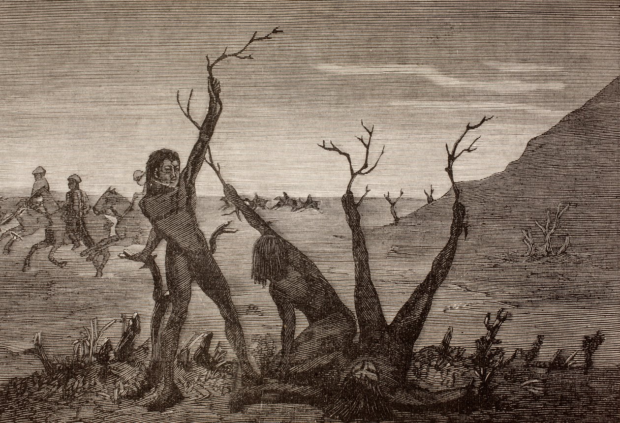 The Tree Men of India in the 19th Century, from 