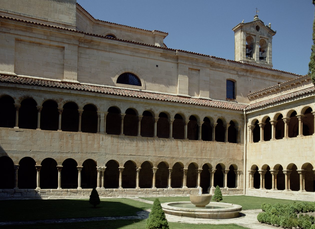 View Across the Double-Cloister by Spanish School