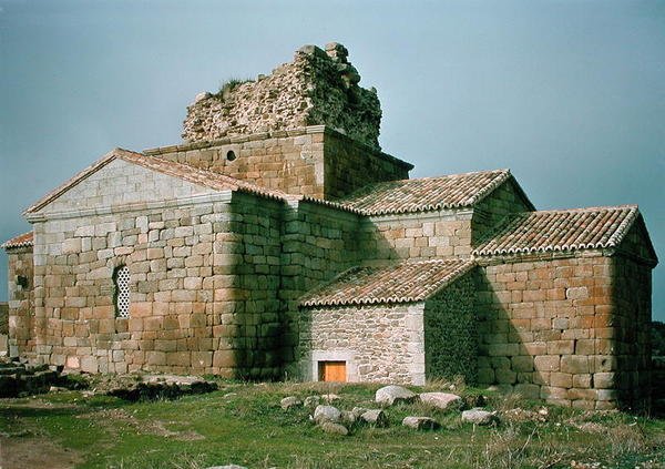 View of the south facade by Spanish School