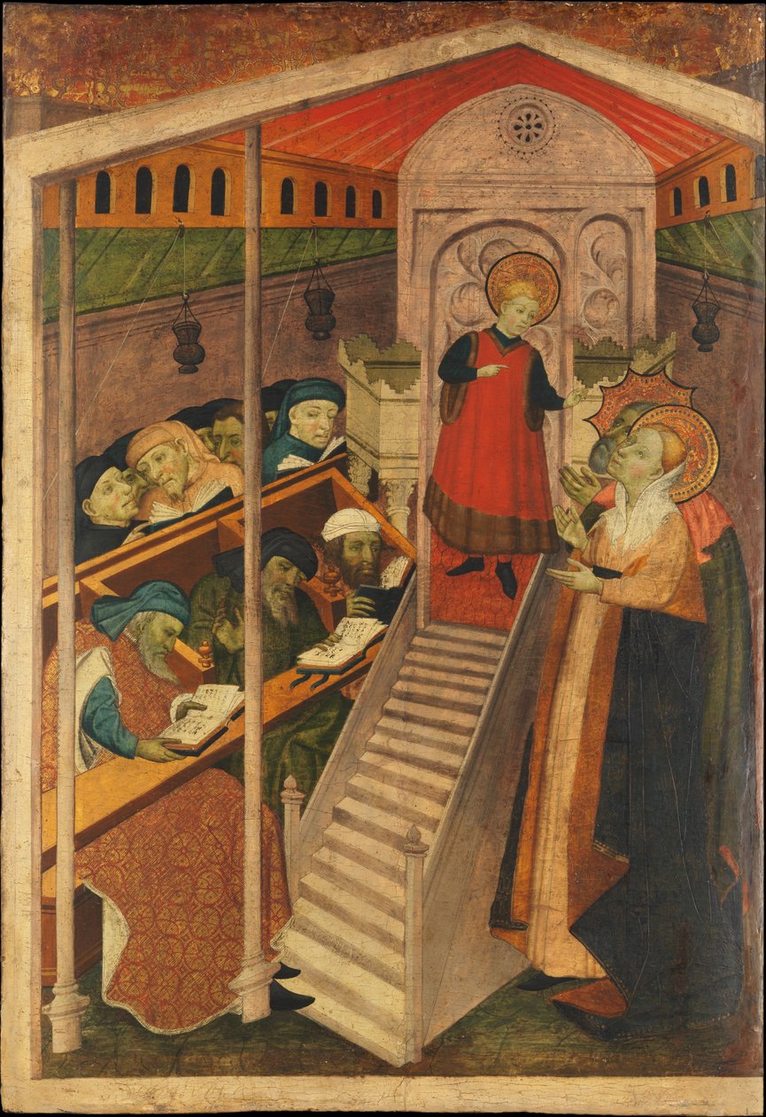 Christ Among the Doctors by Spanish