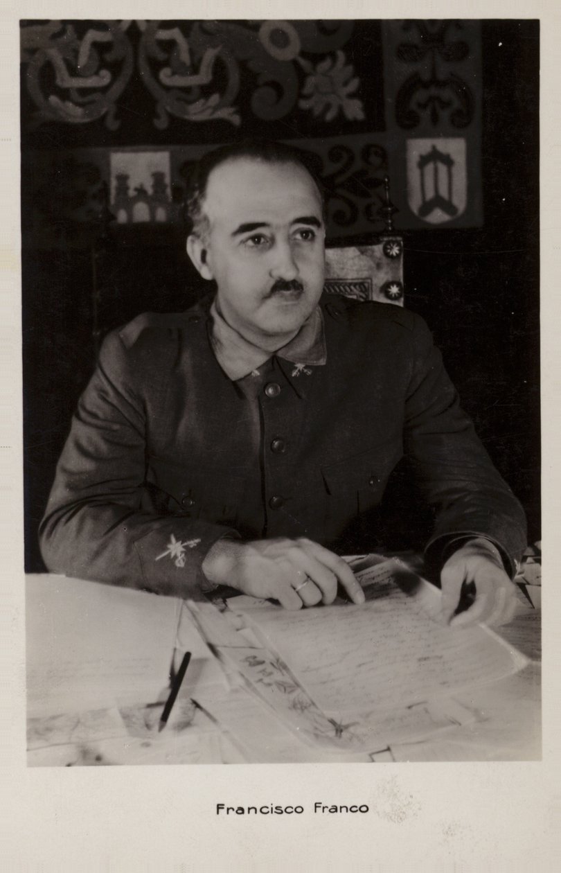 Francisco Franco by Spanish Photographer