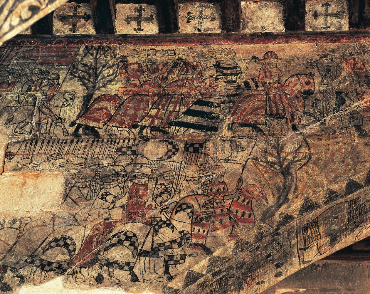 Conquest of Valencia by Spanish School