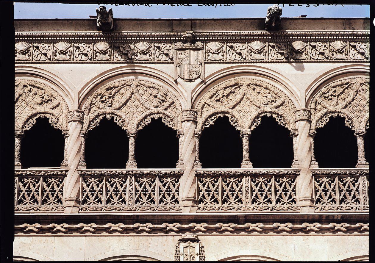 Detail (arches of the loggia) by Spanish School
