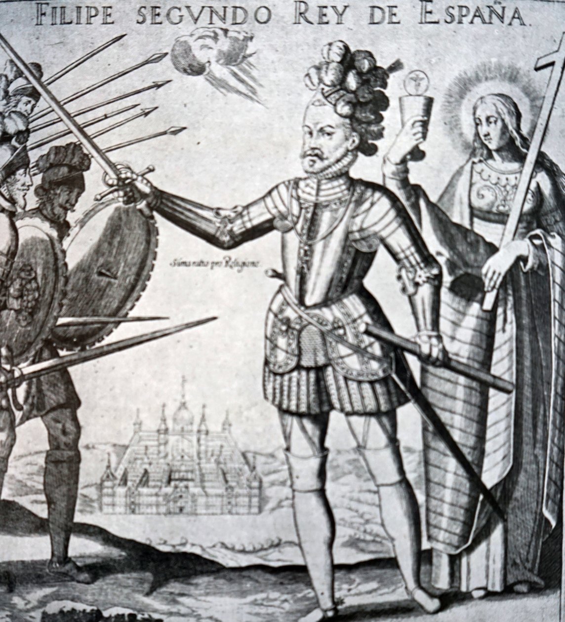 Philip II of Spain by Spanish School