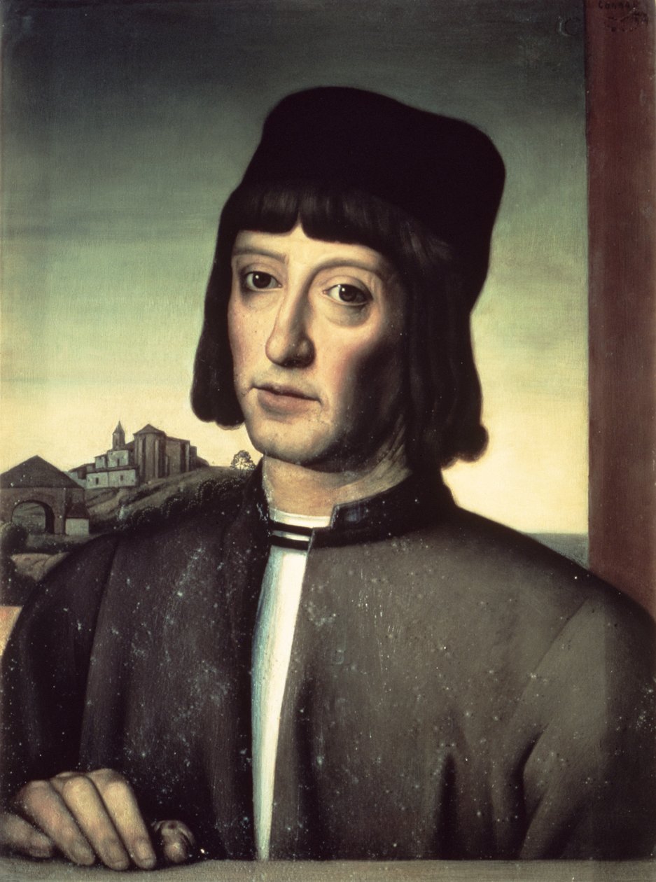 Portrait of Martin Alonzo Pinzon (d.1493) by Spanish School