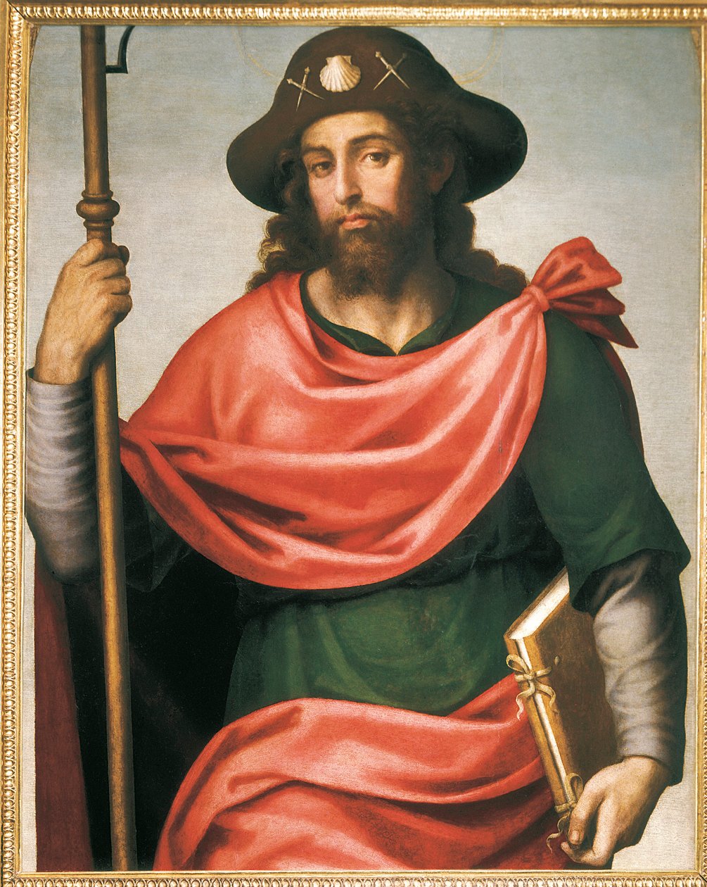 Portrait of St James of Compostela by Spanish School