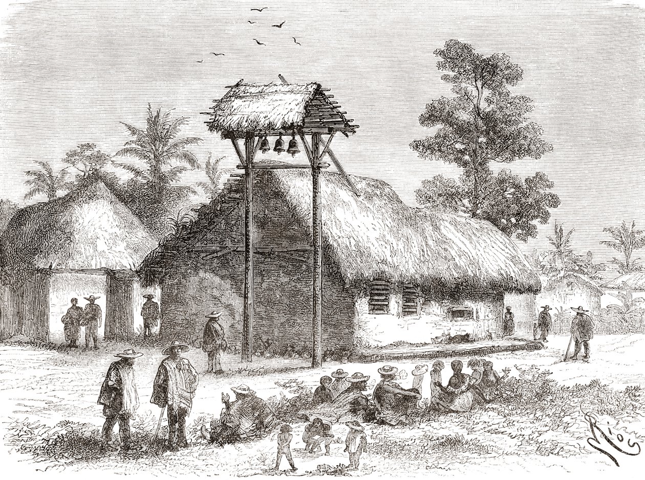 The Cathedral at Los Llanos by Spanish School