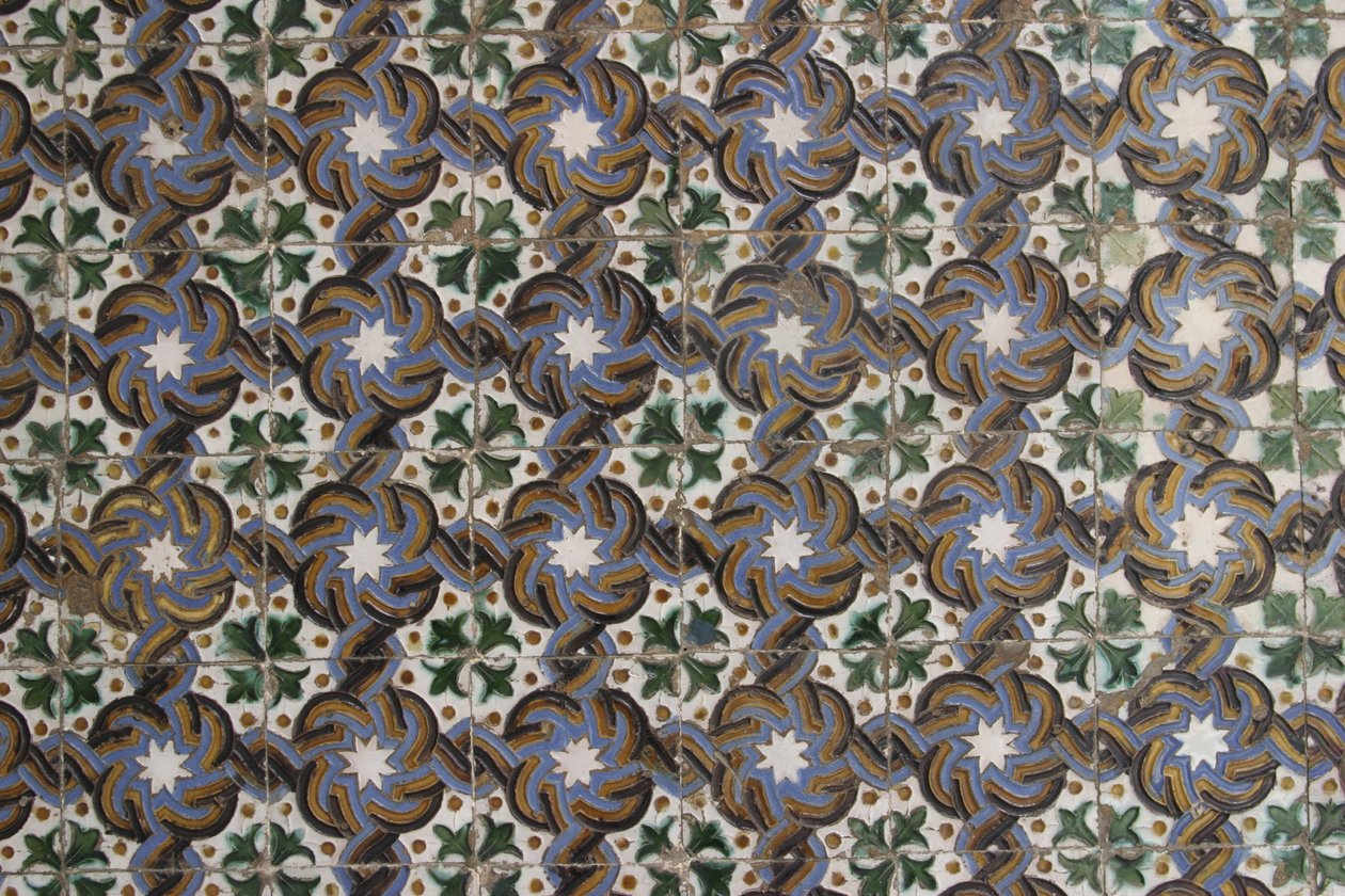 Tile work by Spanish School