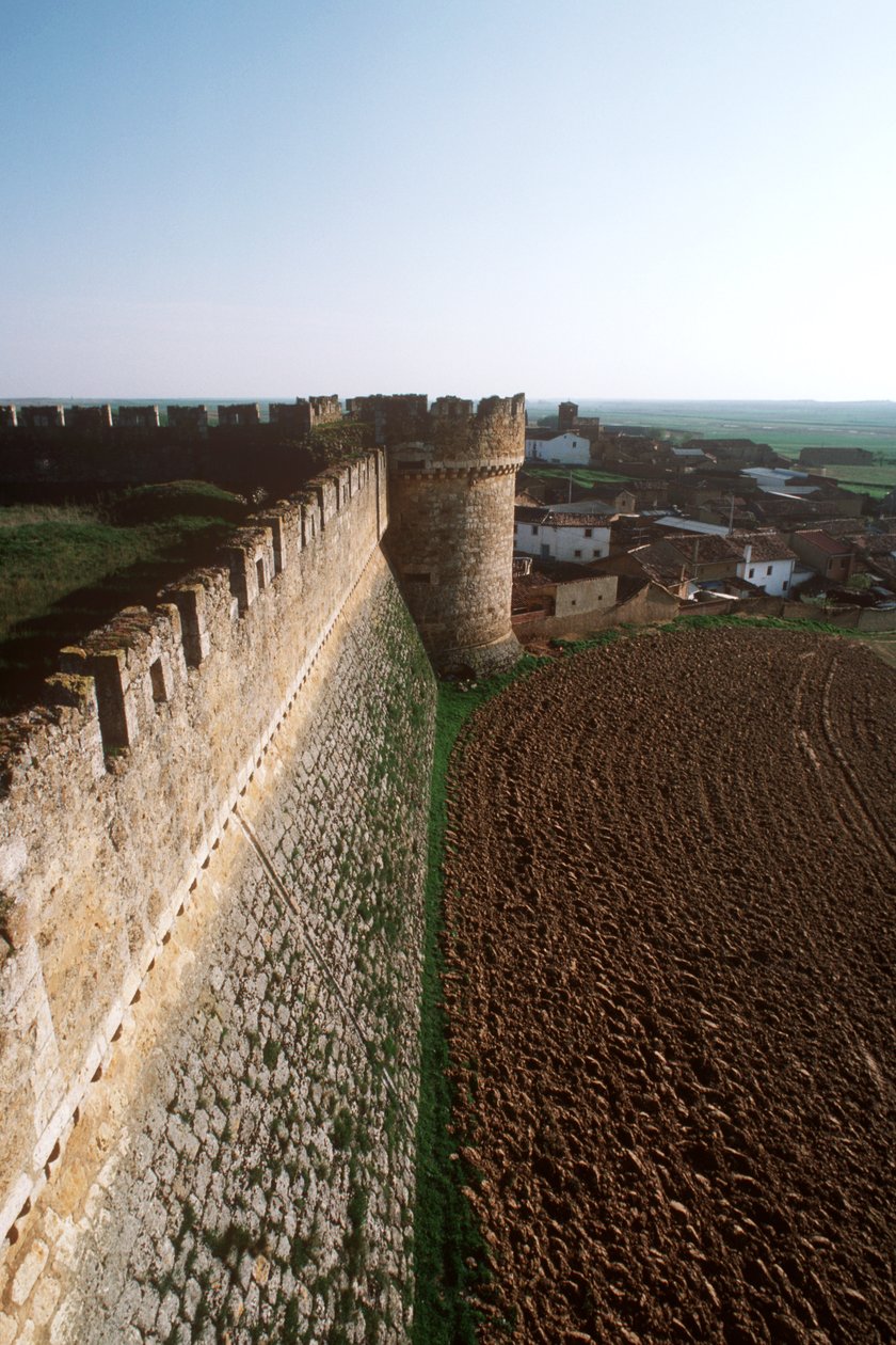 View from the ramparts by Spanish School