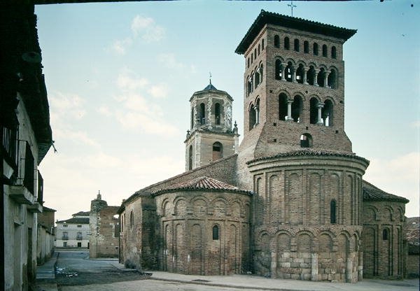 View of the Church of San Tirso by Spanish School