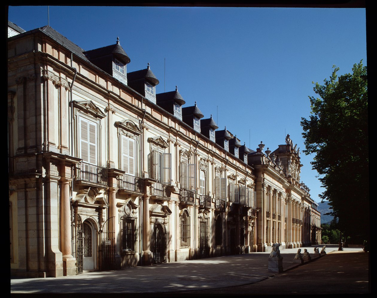 View of the Royal Palace by Spanish School