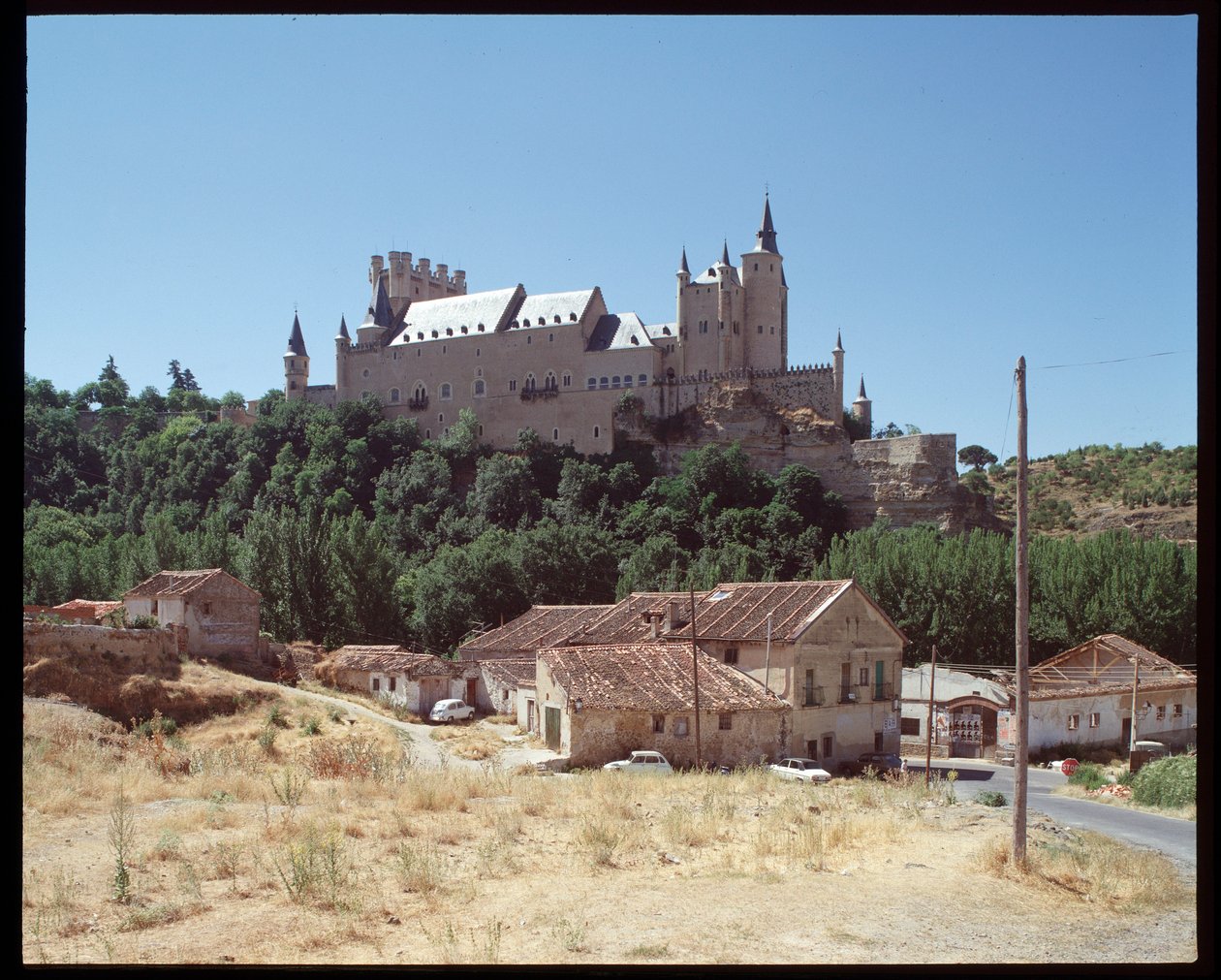View of the Alcazar by Spanish School