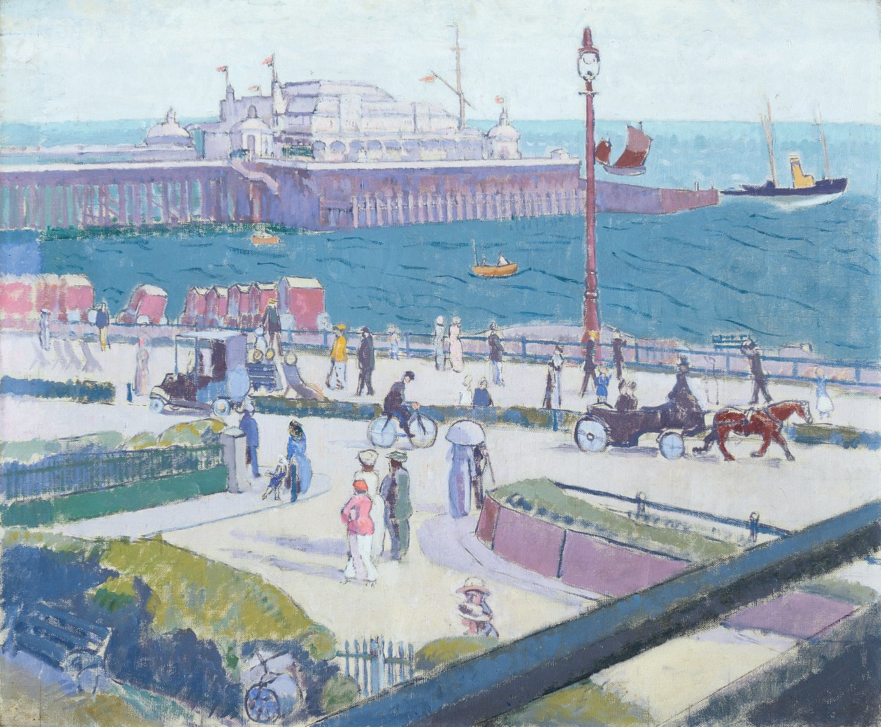 Brighton Pier, 1913 by Spencer Frederick Gore