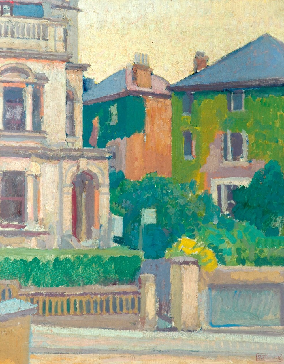 Suburban Street by Spencer Frederick Gore
