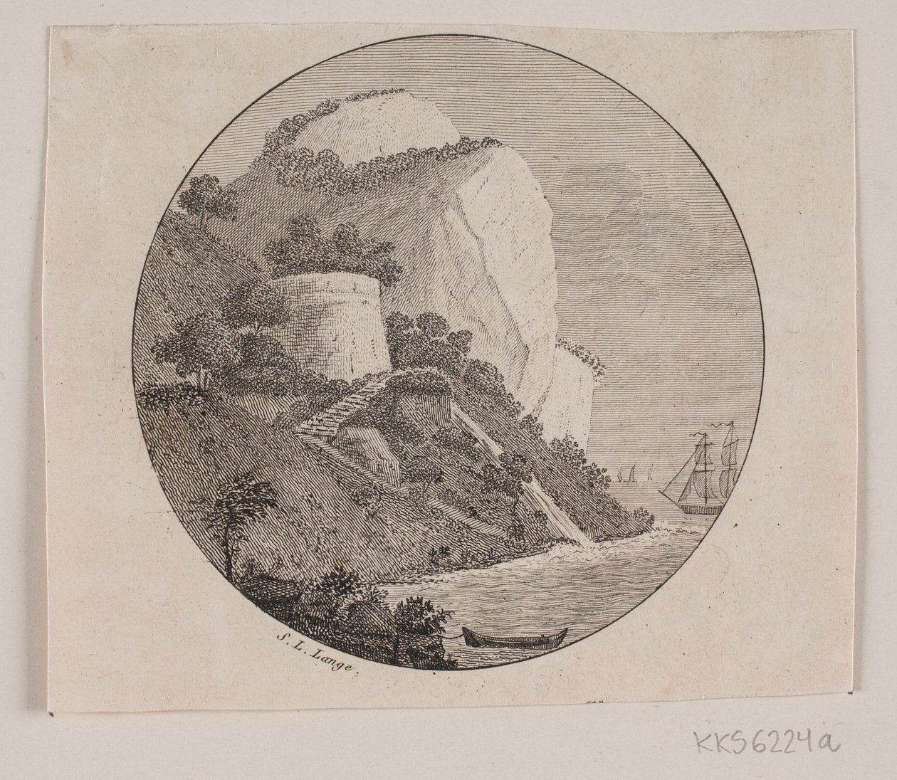 Møns Klint by Søren L. Lange