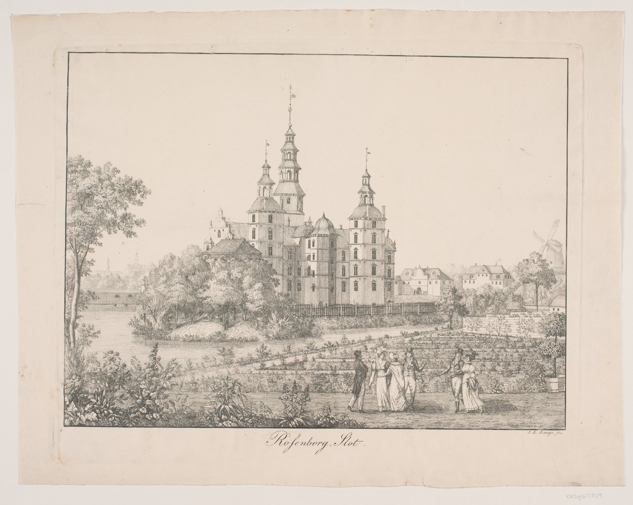 Rosenborg Castle by Søren L. Lange