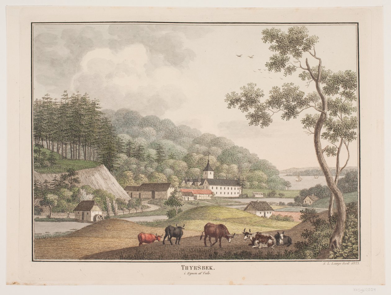 Thyrsbæk in the region of Vejle by Søren L. Lange