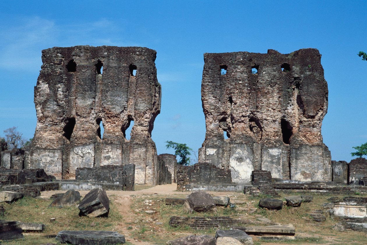 View of the Royal Palace by Sri Lankan