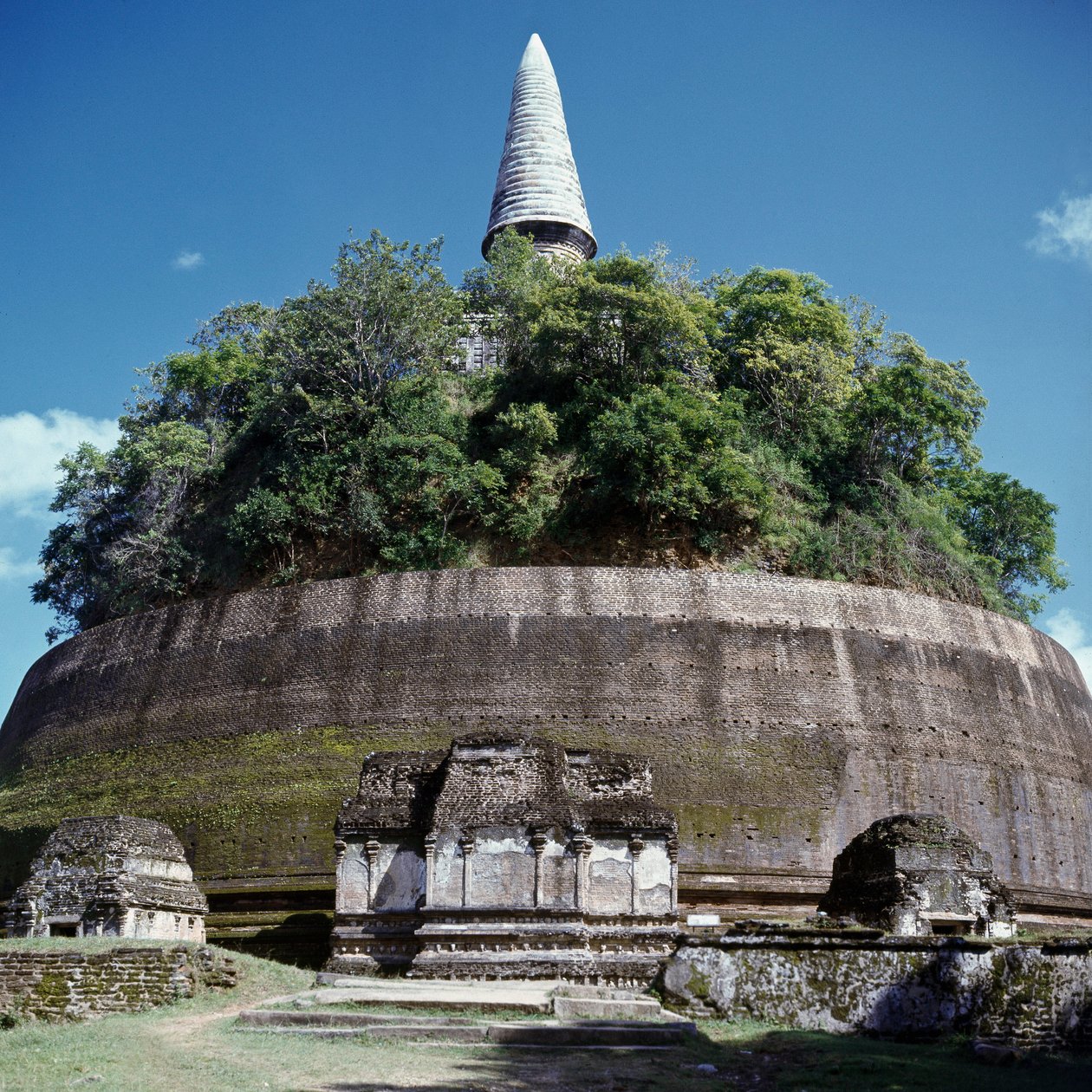 View of Stupa Rankoth Vehera by Sri Lankan School