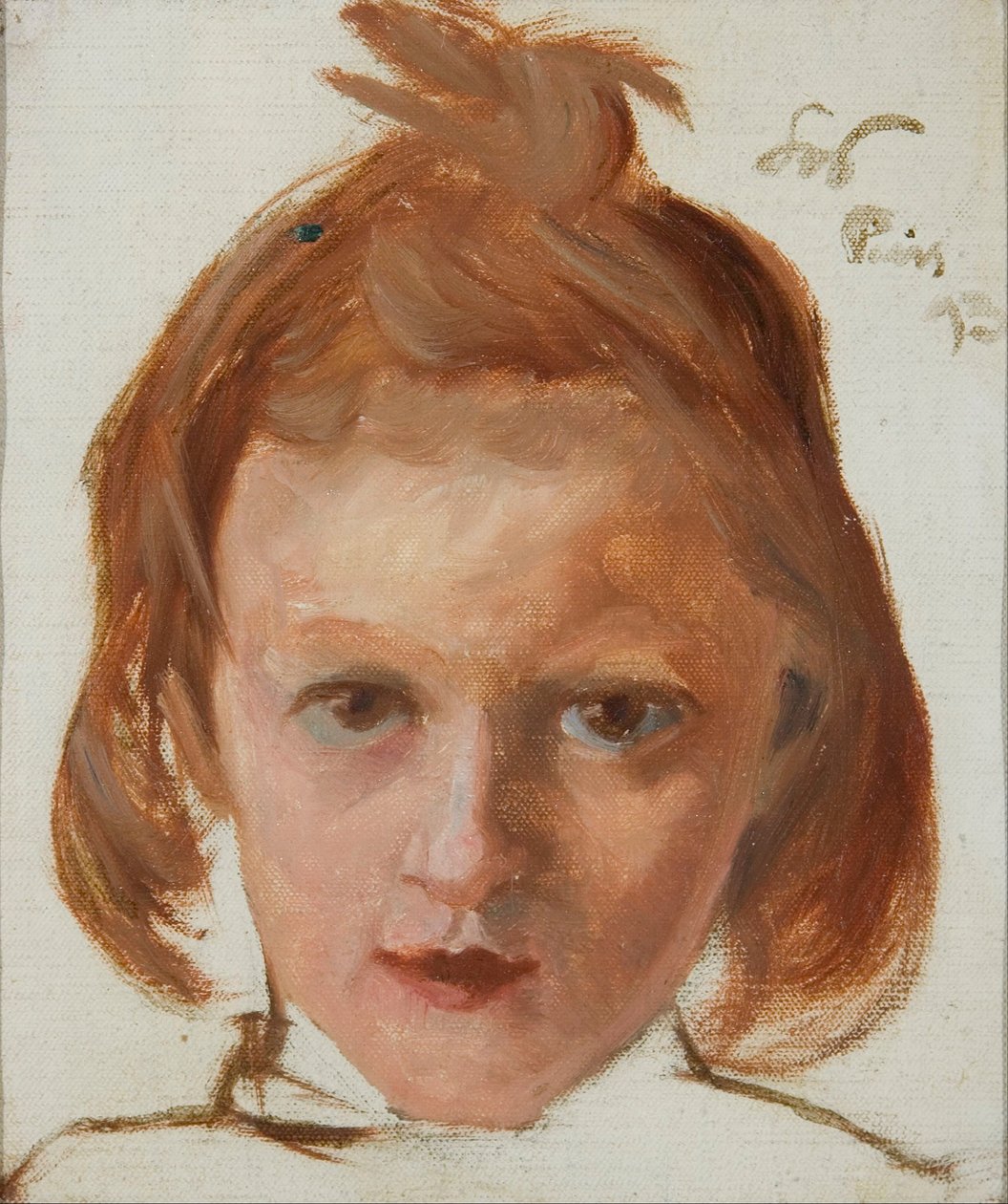 Head of a Girl by Stanislaw Wyspianski