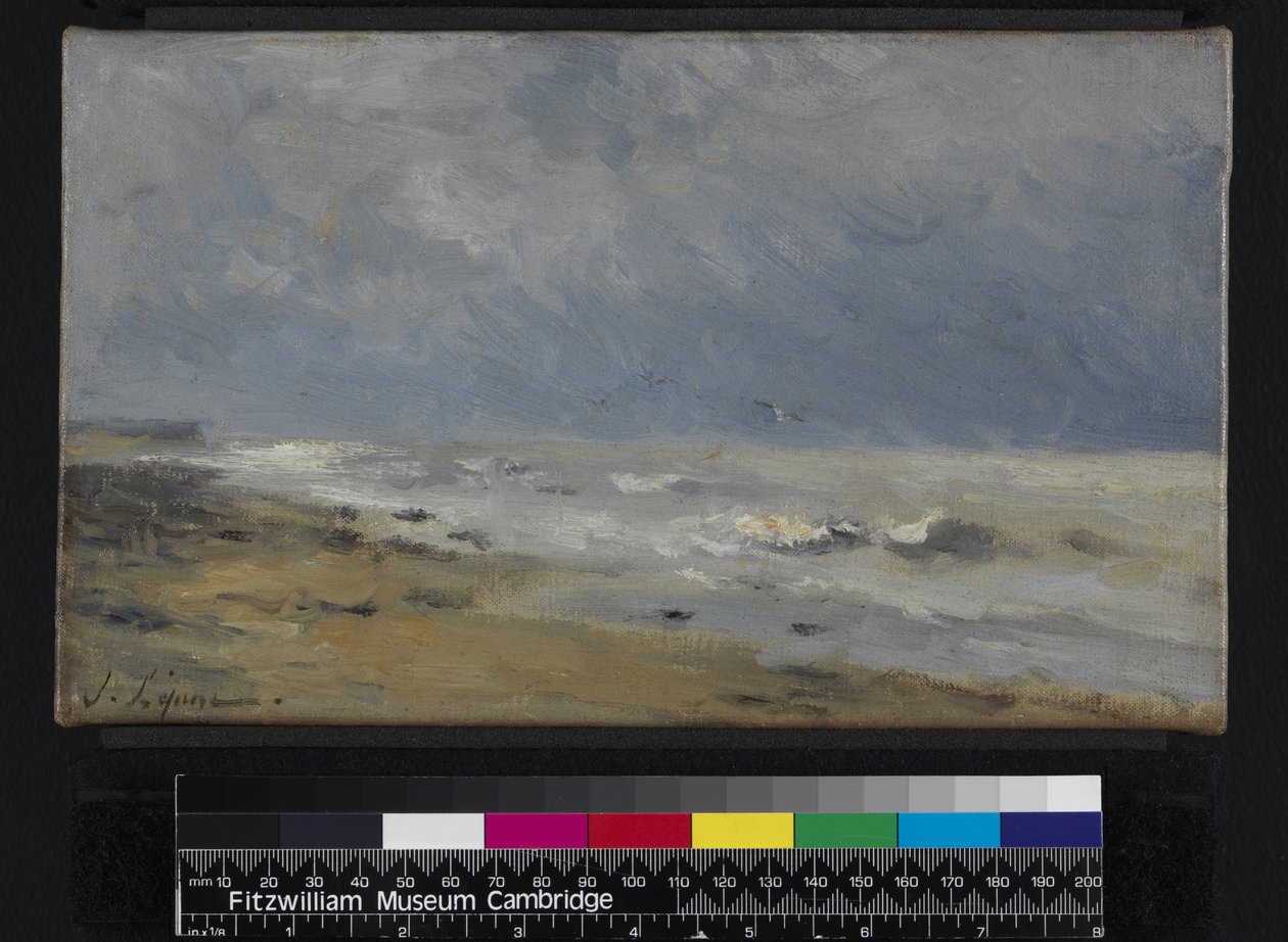 The Coast of Normandy by Stanislas Victor Edouard Lepine