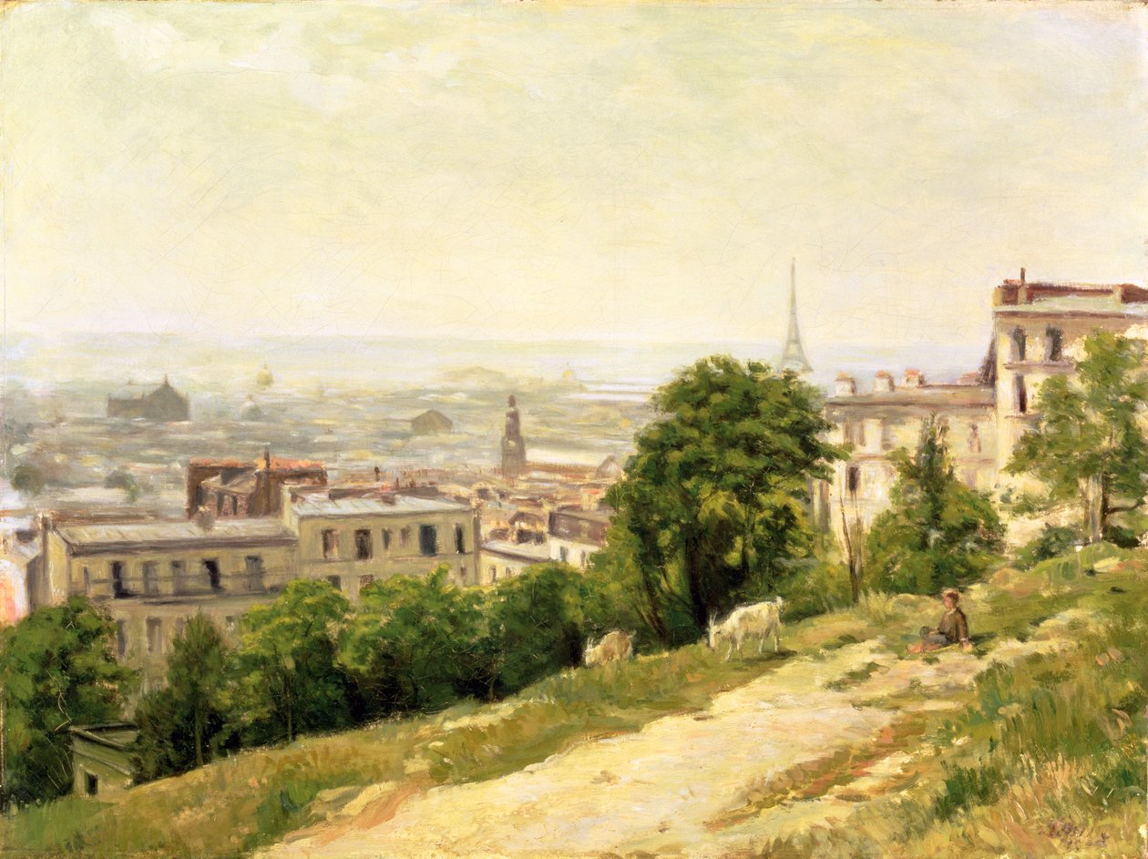 View of Paris by Stanislas Victor Edouard Lepine