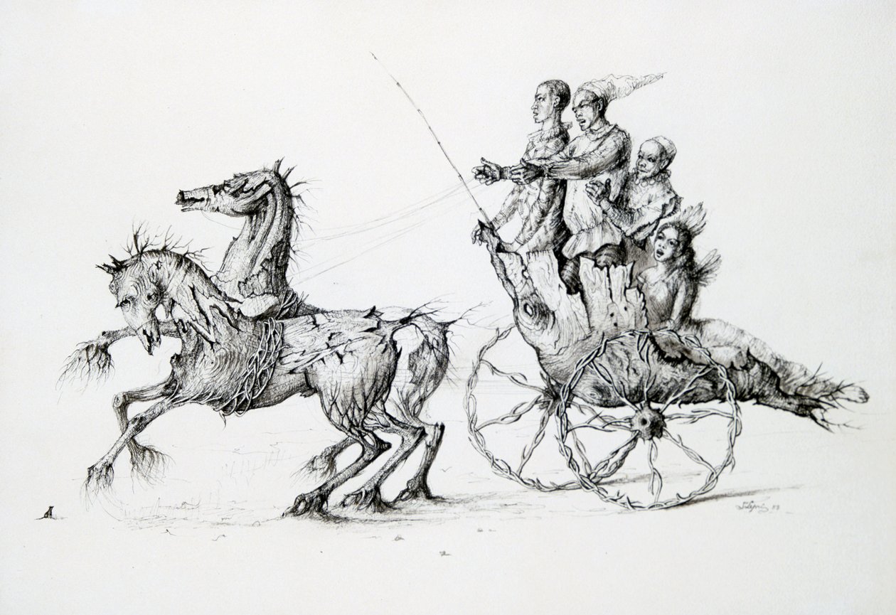 Death in Barouche by Stanislas Lepine