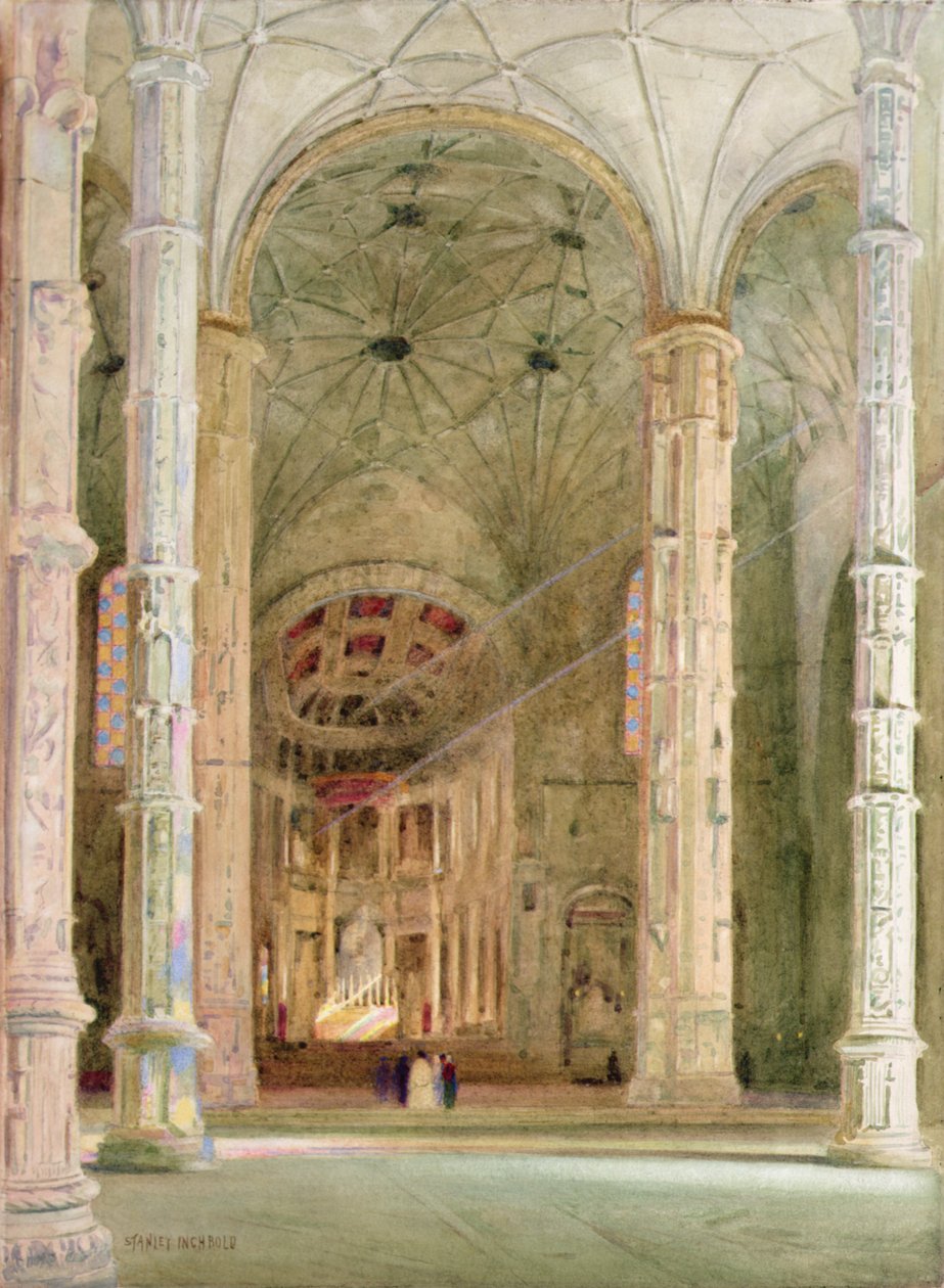 Belem Cathedral by Stanley Inchbold