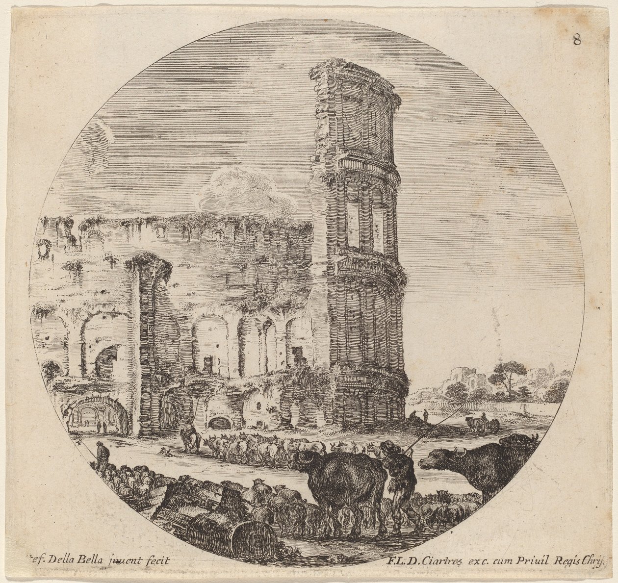 Colosseum by Stefano della Bella