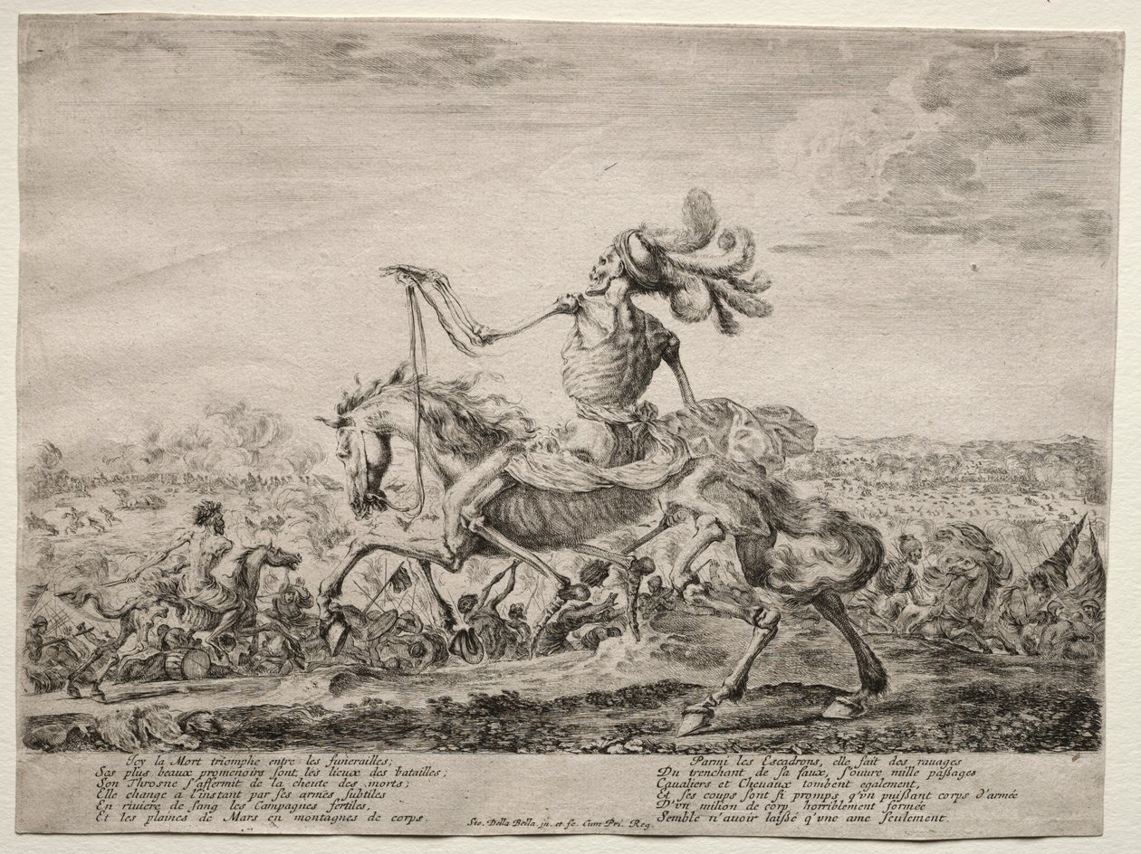 Death on the Battlefield by Stefano della Bella