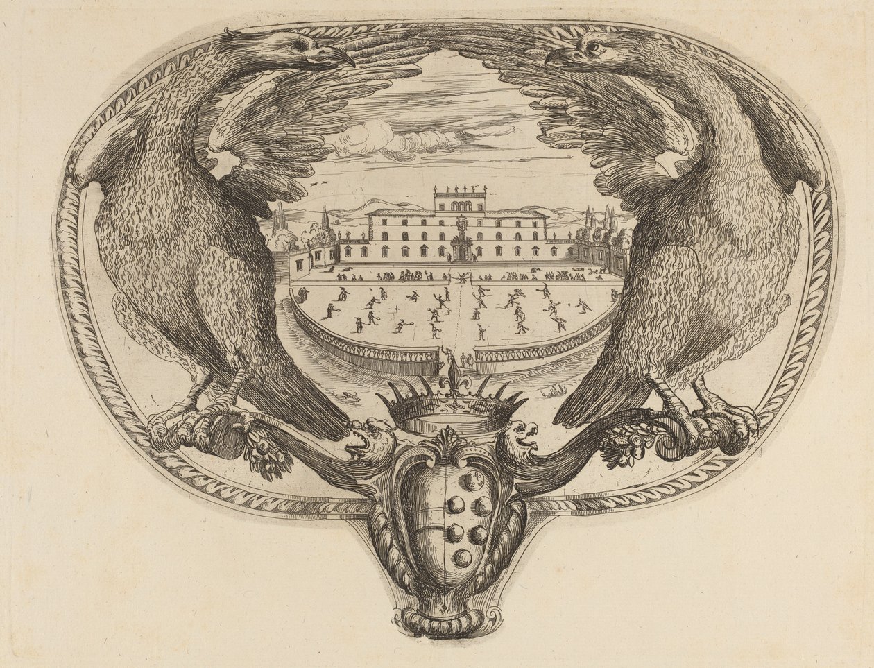 Emblem by Stefano della Bella