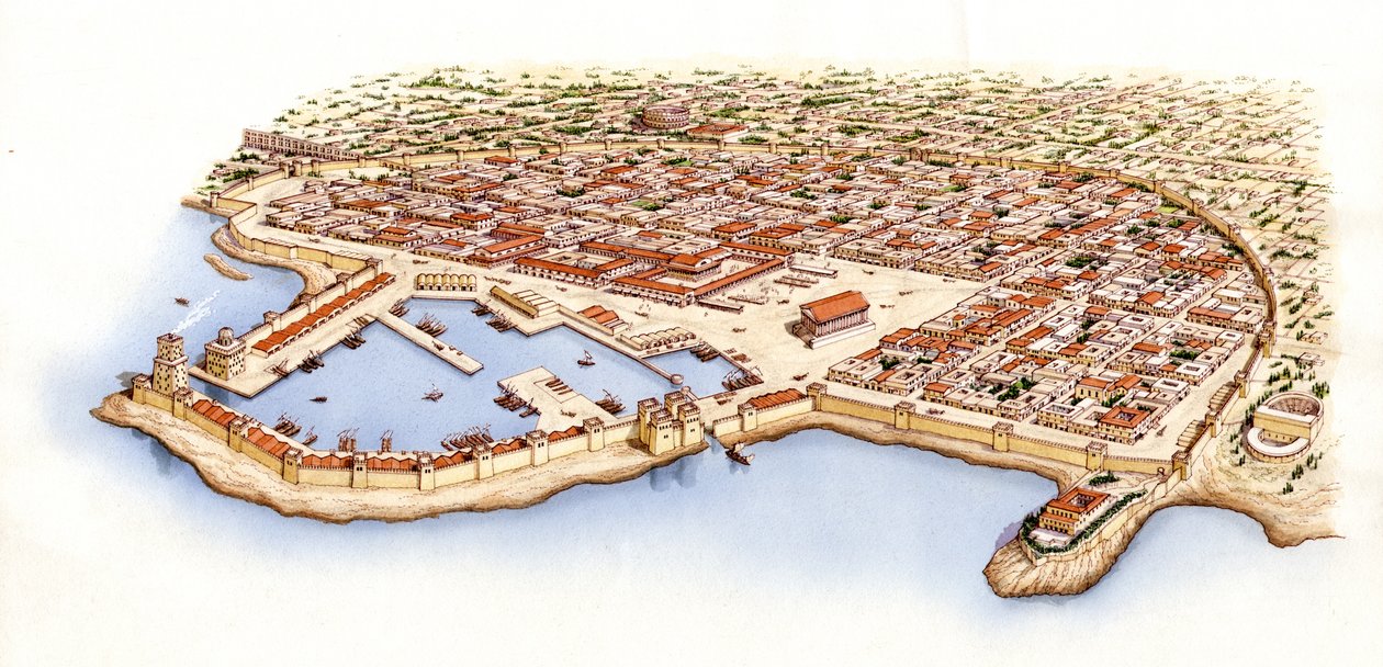Caesarea, Palestine by Stephen Conlin