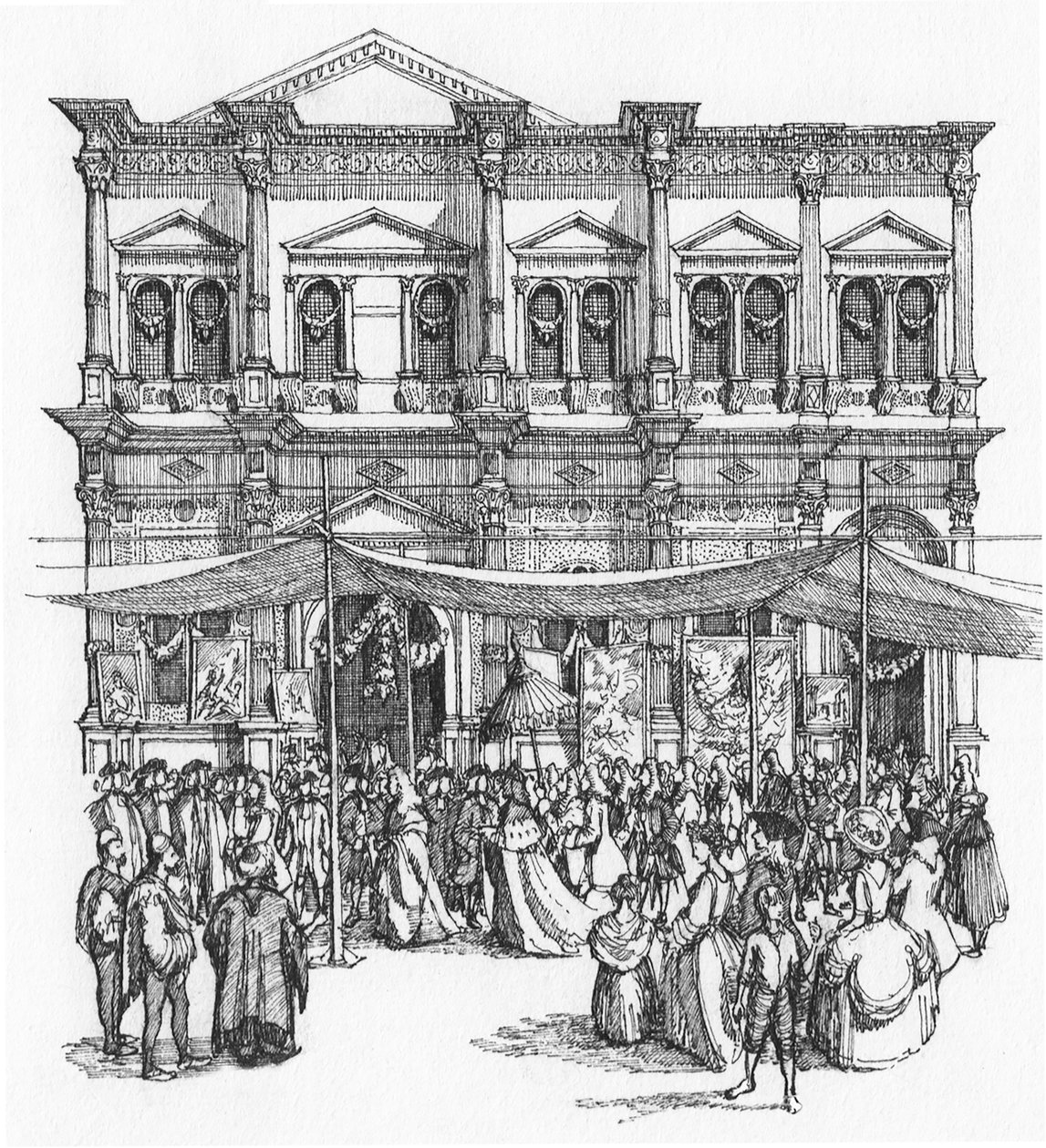 The Scuola di San Rocco in 1735 by Stephen Conlin