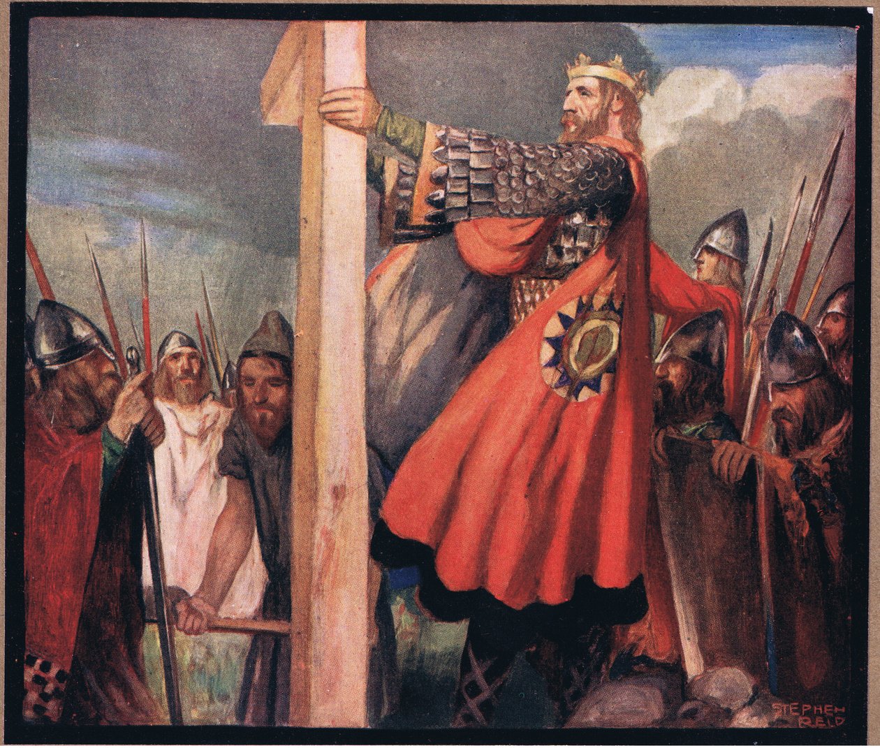 Saint Oswald at Hevenfelth by Stephen Reid