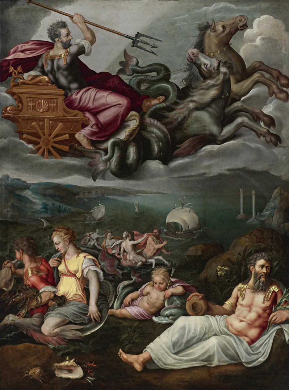 Allegory of the Sea by Stradanus