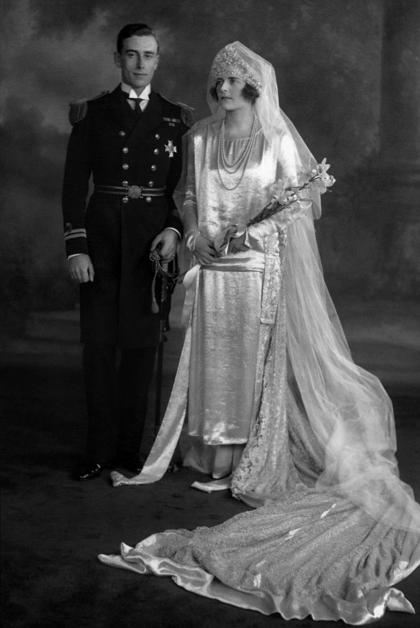 Wedding of Lord and Lady Mountbatten by Studio Lafayette