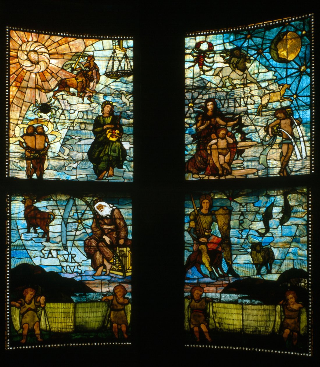 Tiffany Glass Windows by Studios Tiffany