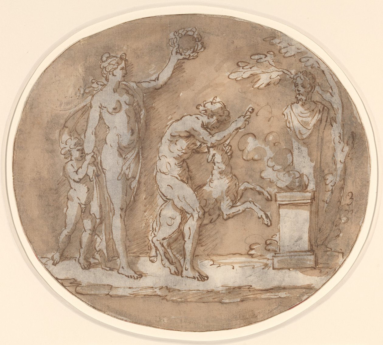 Antique Subject by Style of Angelica Kauffmann