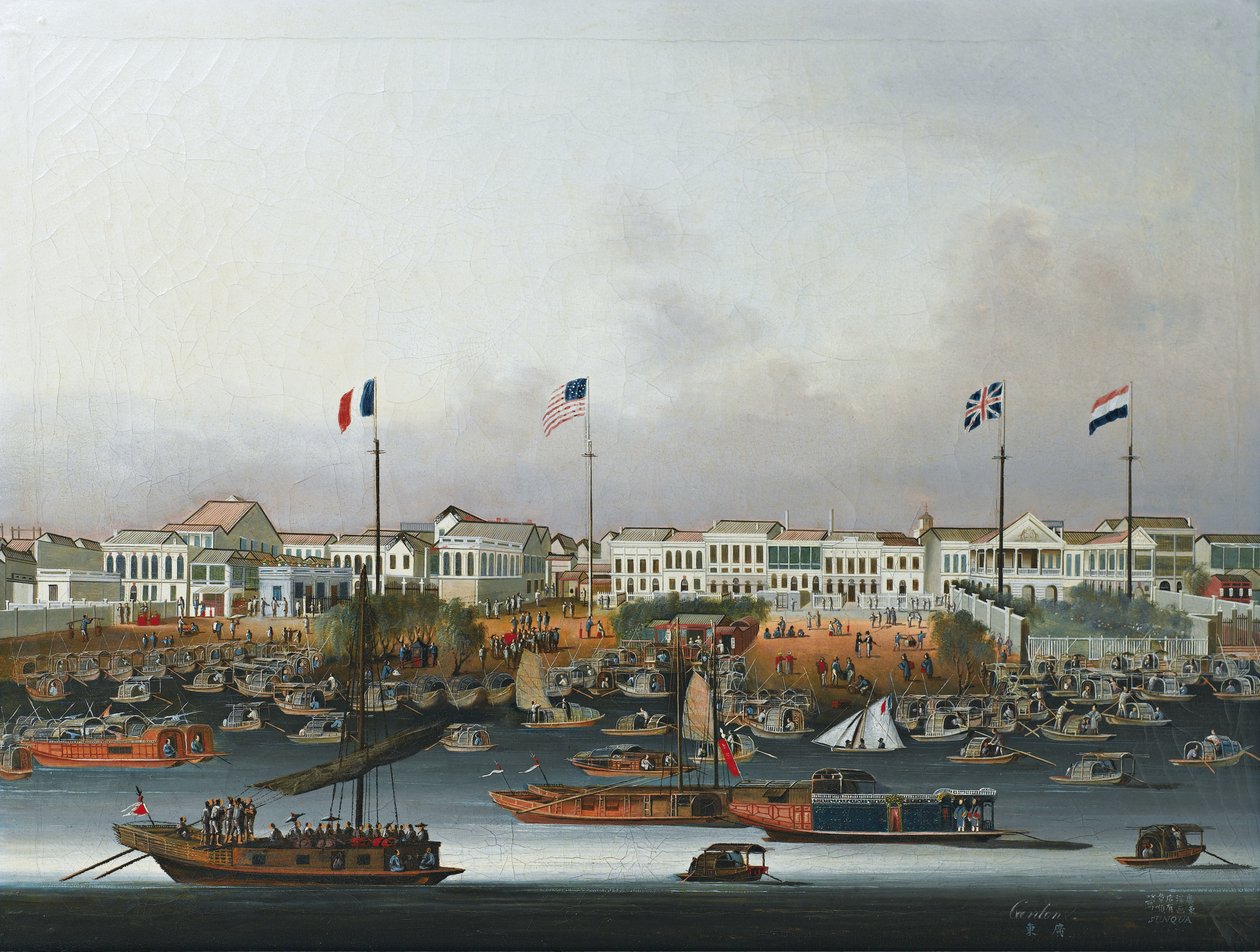 The Port of Canton by Sunqua