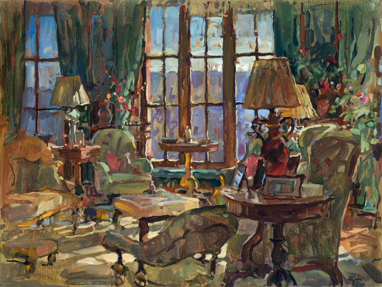 Castle Drawing Room by Susan Ryder