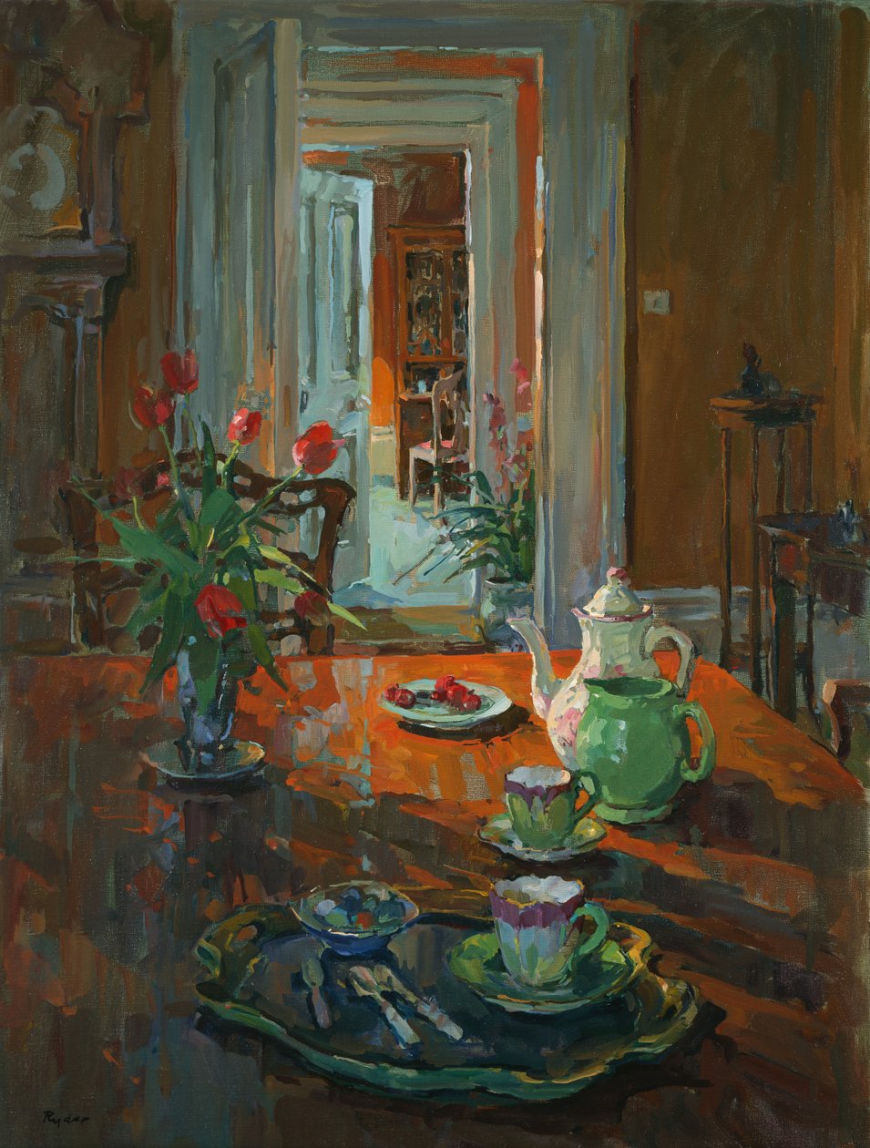 Green Jug by Susan Ryder