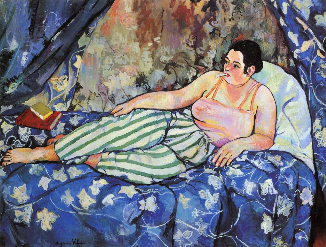 The Blue Room by Marie Clementine (Suzanne) Valadon