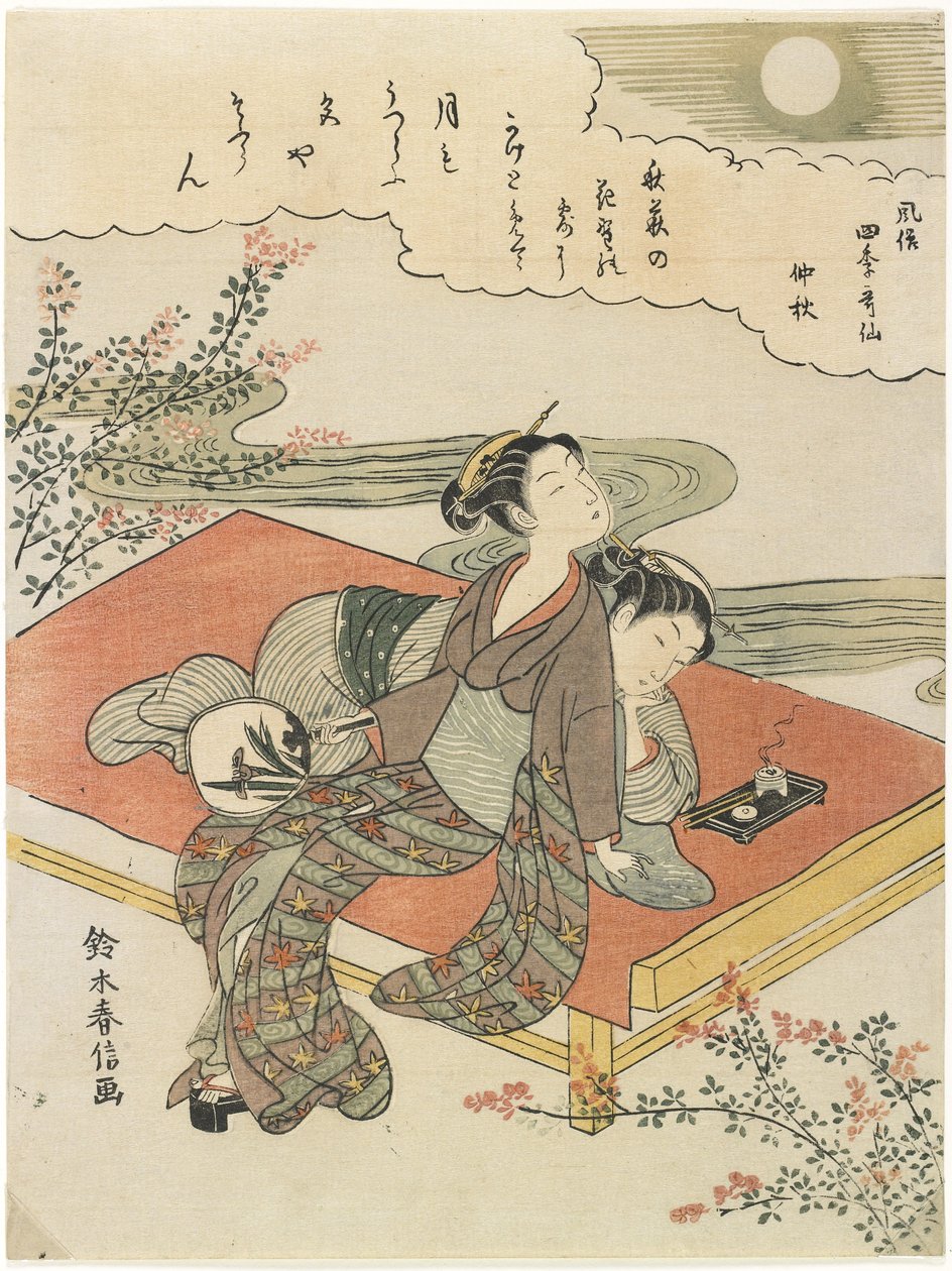 The Eighth Month by Suzuki Harunobu