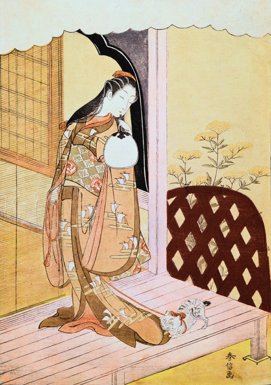 The Princess Nyosan by Suzuki Harunobu