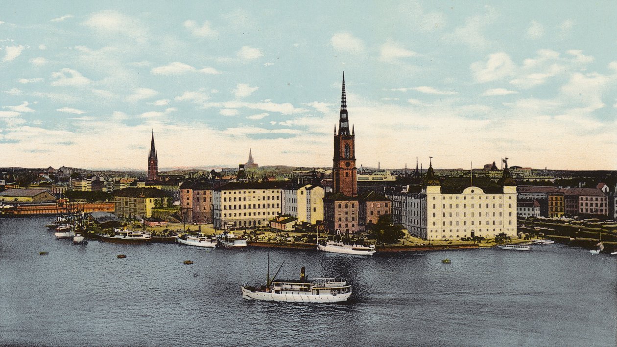 Stockholm: Riddarholmen by Swedish Photographer