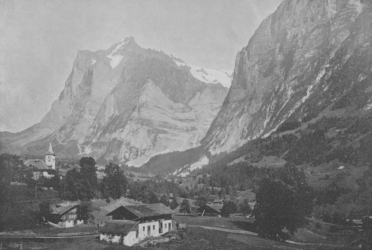 Grindelwald, The Wetterhorn by Swiss Photographer