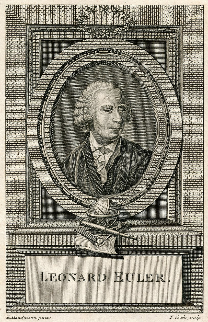 Portrait of Leonard Euler by Swiss School
