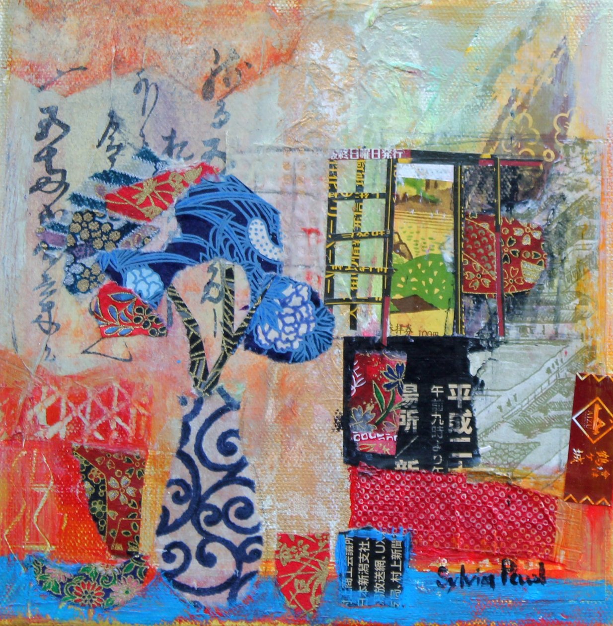 Oriental Interior by Sylvia Paul