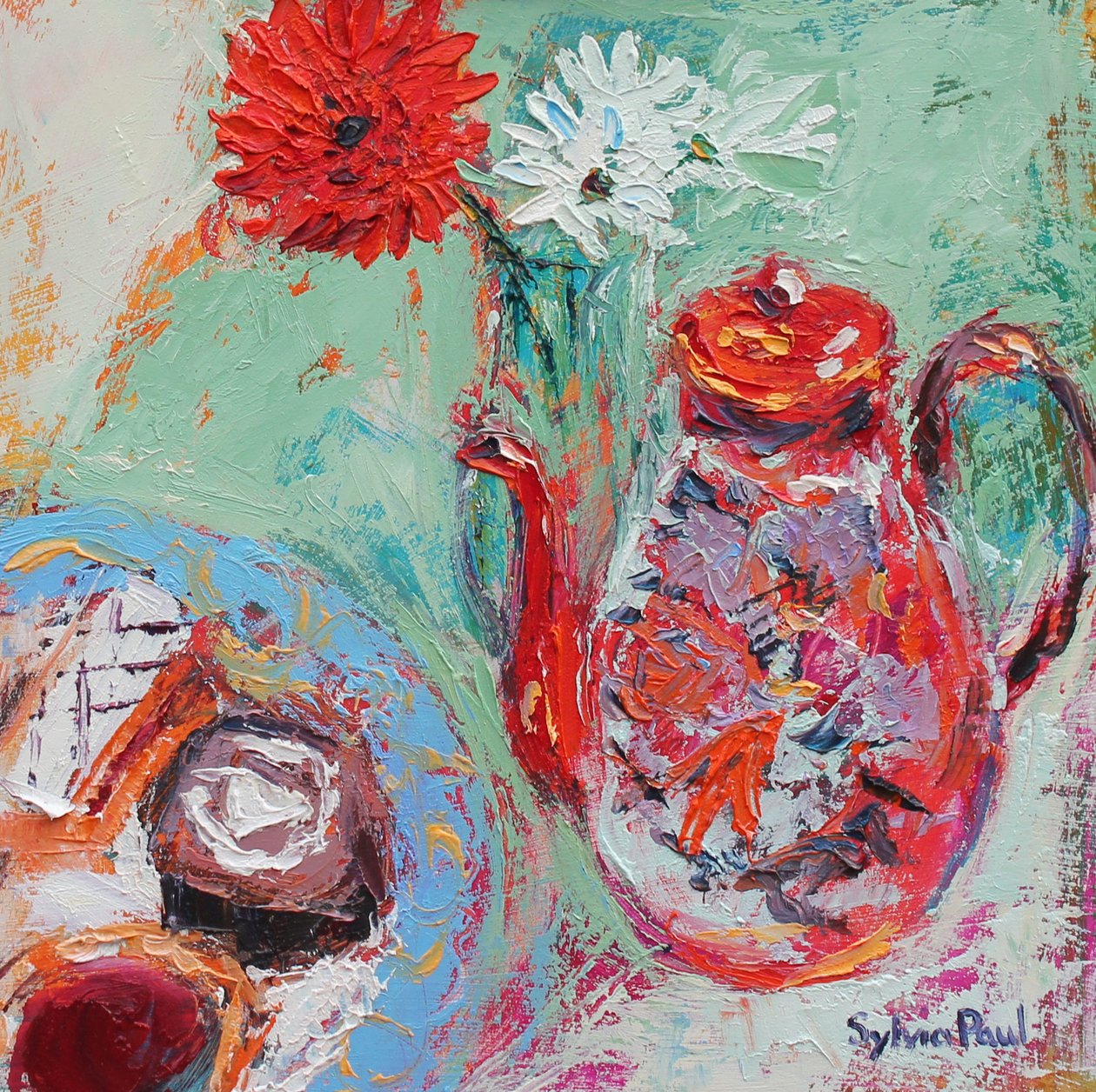 Teatime by Sylvia Paul