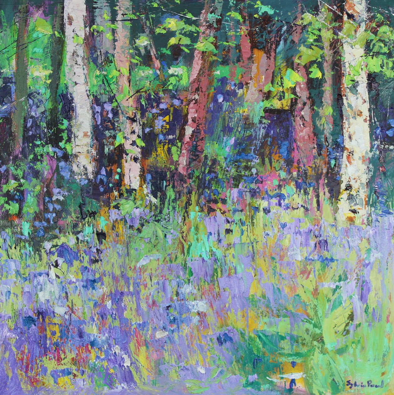 Bluebell Time by Sylvia Paul